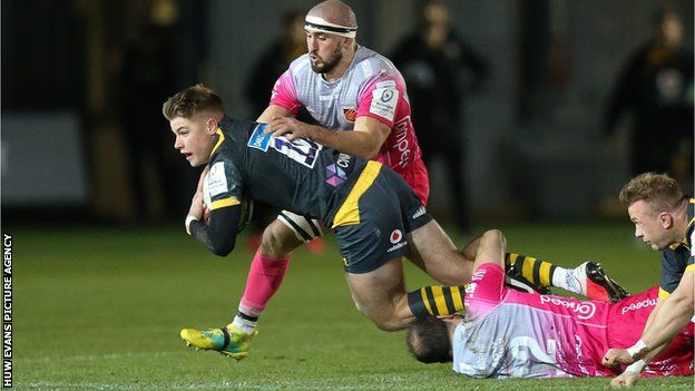Teenage fly-half Charlie Atkinson was making his first start for Wasps
