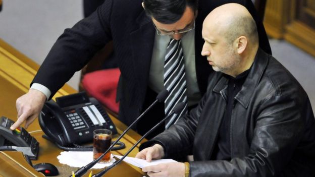 22 лютого 2014 року. Олександра Турчинова щойно обрали головою Верховної Ради і, як наслідок, в.о. президента