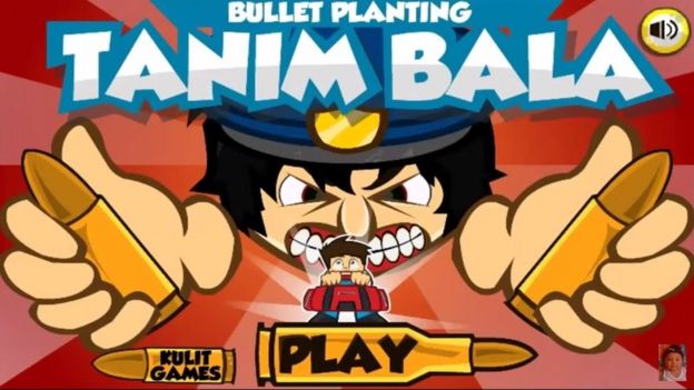 This grab from Google's Android store shows opening graphics from the popular 'Tanim Bala' game