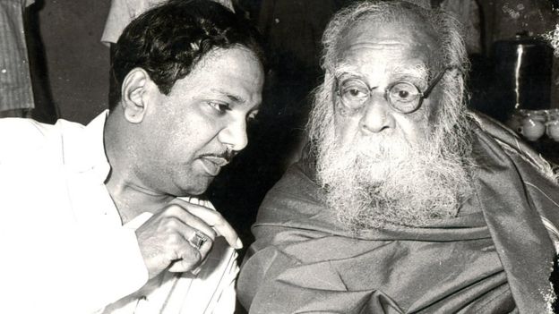 தந்தை பெரியாருடன் மு.கருணாநிதி