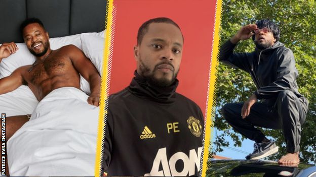 Images from Patrice Evra's Instagram account