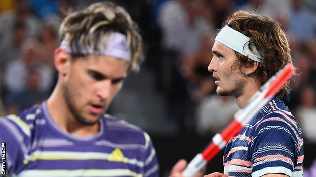 Us Open 2020 Dominic Thiem And Alexander Zverev Set For New York Final Bbc Sport