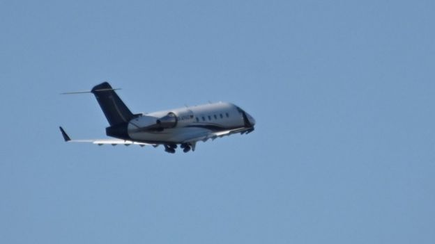 Plane carrying Alexei Navalny takes off from Omsk, 21 August 2020