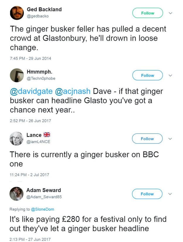 Ed Sheeran Twitter insults