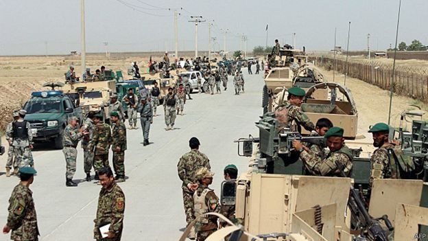 در حال حاضر نیروهای ارتش و پلیس در شمال بر مناطقی تمرکز کرده‌اند که طالبان هدف تهاجم قرار داده‌اند