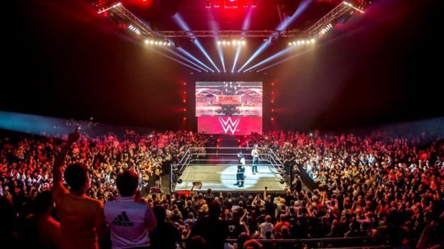 A WWE show in Switzerland