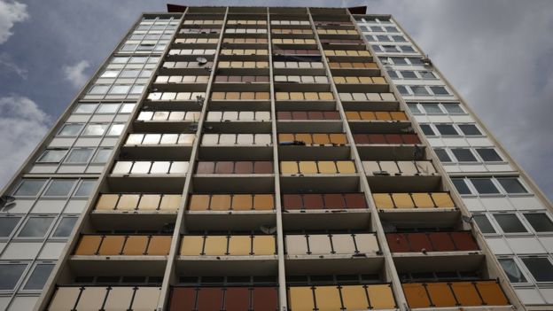 Acton: Inside the tower block set for demolition - BBC News