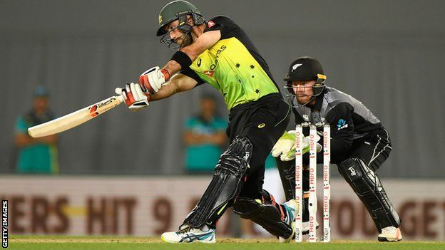 Glenn Maxwell hits out in Auckland