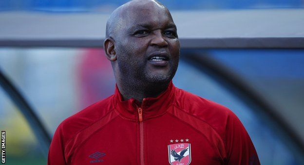 Pitso Mosimane during his spell at Al Ahly