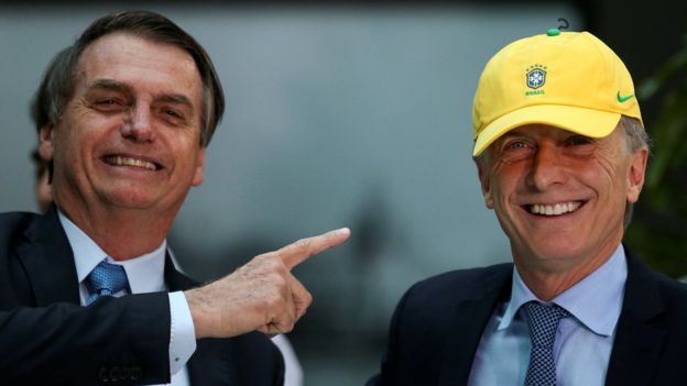 Bolsonaro e Macri