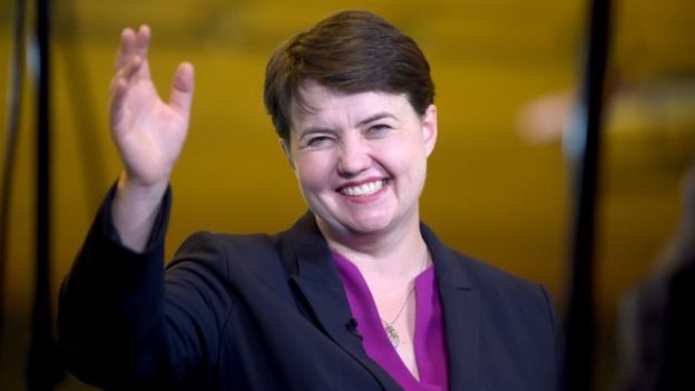 İskoç Muhafazakar Partisi lideri Ruth Davidson