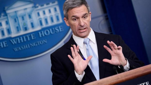 El director encargado del USCIS, Ken Cuccinelli.