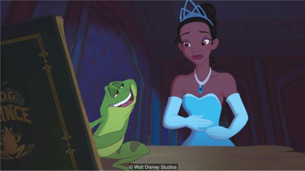 Trong phim Công chúa và Hoàng tử Ếch, mơ ước của Tiana khác hẳn của các nhân vật nữ chính khác trong phim Walt Disney – cô muốn mở một nhà hàng