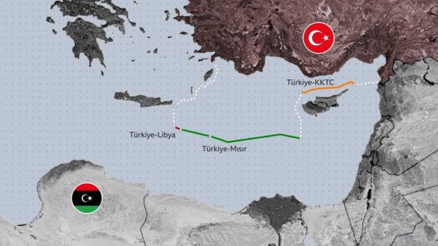 Türkiye ve Libya'nın imzaladığı deniz yetki alanları anlaşması