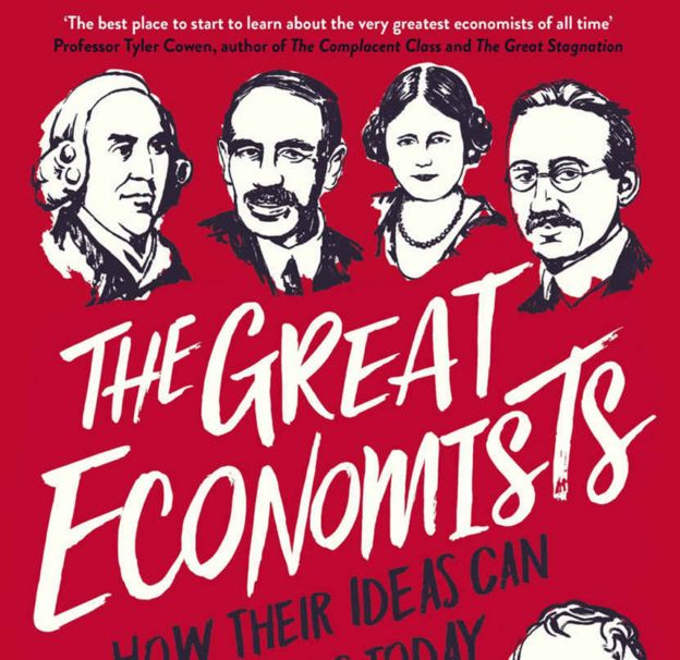 Capa do livro The Great Economists, da economista e jornalista Linda Yueh, que selecionou 12 grandes economistas que marcaram a História