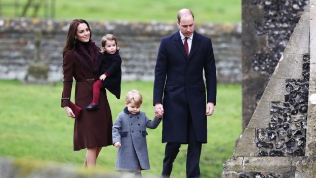 Prince William, Kate, Prince George, Princess Charlotte