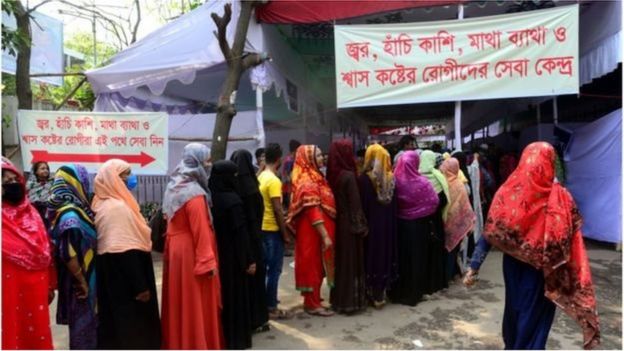 বাংলাদেশে এখন করোনাভাইরাসে সংক্রমণ বাড়ছে।