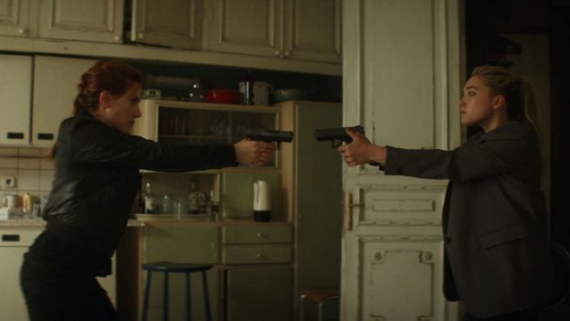 Image taken from the new Black Widow trailer