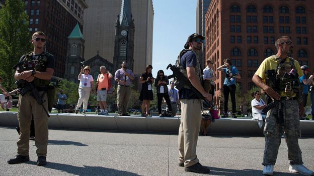 Miembros de la Milicia de Ohio