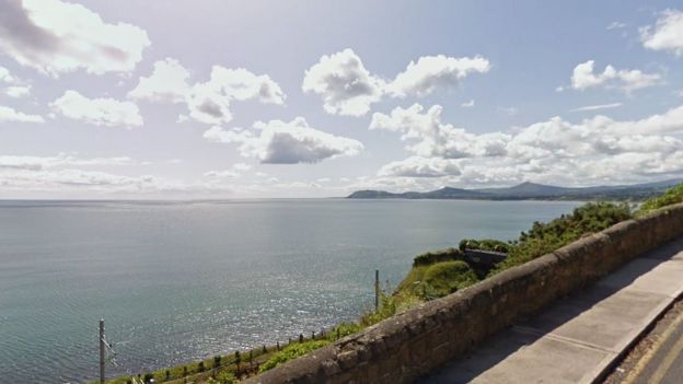 The view from above Hawk Cliff in Dalkey