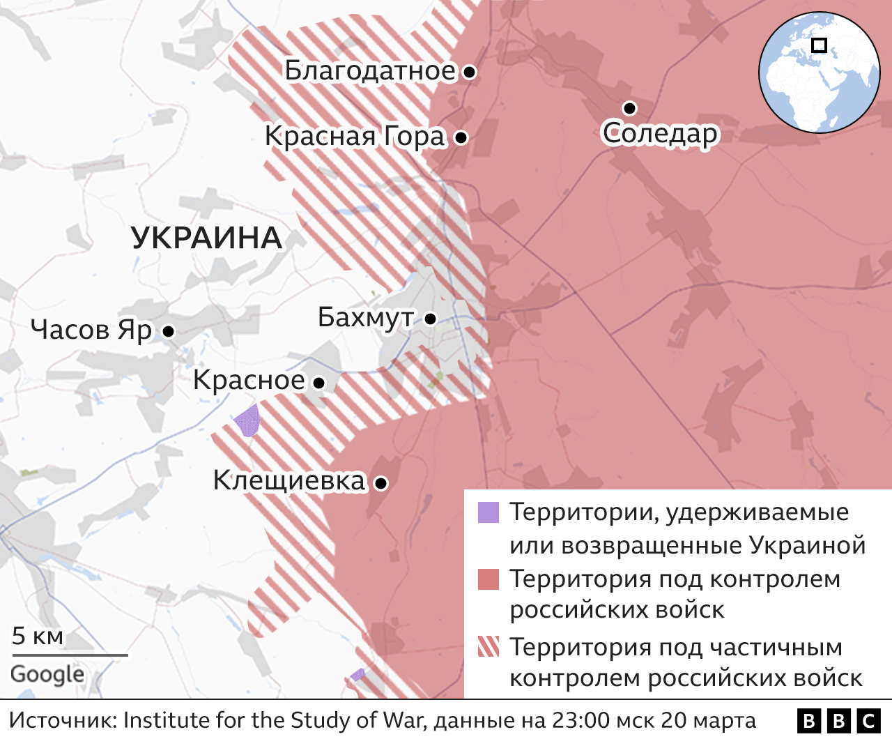 Что происходит на фронте с украиной