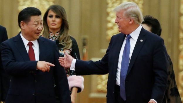 Xi Jinping y Donald Trump