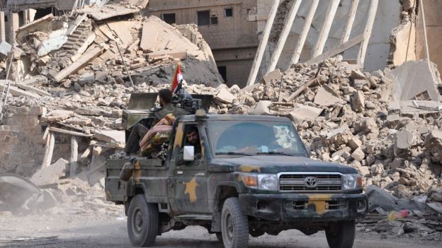 القوات الحكومية السورية في دير الزور