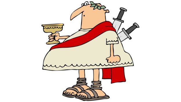 Юлий Цезарь с кинжалами в спине