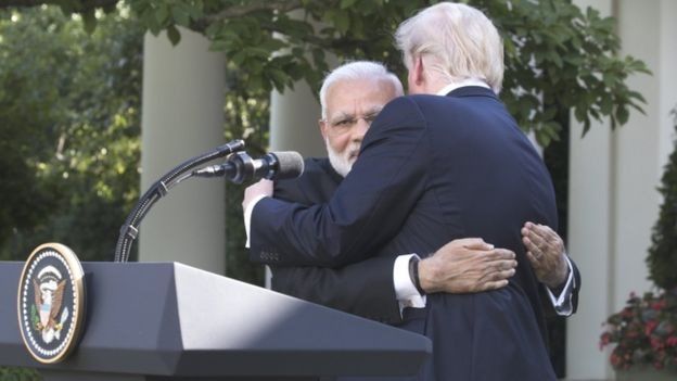 மோடி டிரம்ப்