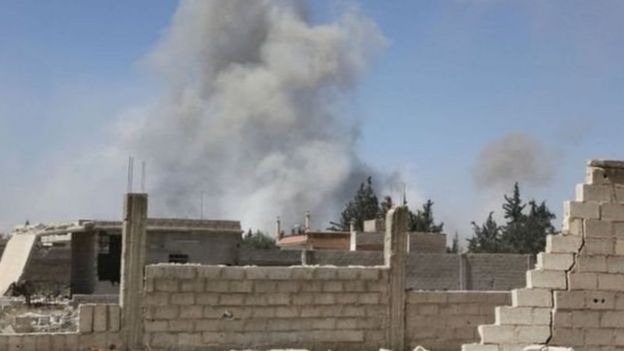 நச்சு வாயு தாக்குதலில் 70 பேர் பலி