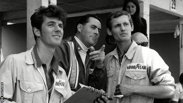 Jack Brabham and Ron Dennis