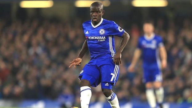 Kanté est aussi nommé avec Hazard pour le trophée PFA de joueur de l'année, qui sera dévoilé dimanche soir à Londres.