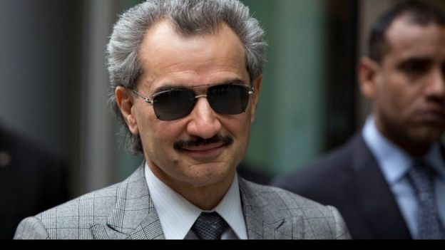 Mwengine aliyekematwa ni billionaire Prince Al-Waleed bin Talal.