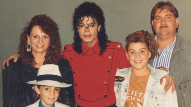 Robson ailesi Michael Jackson ile birlikte