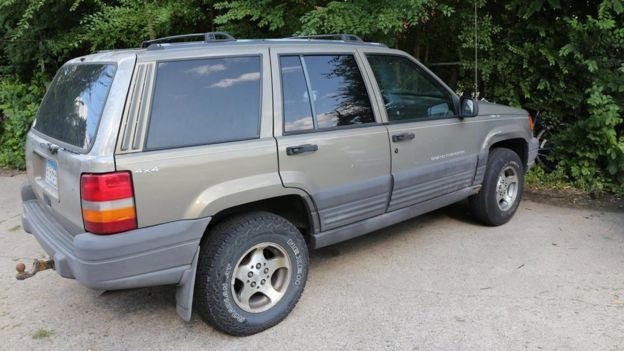 Fargo police released photos of this vehicle, believed to be involved in LaFontaine-Greywind's disappearance