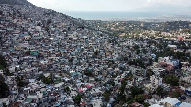 Vista panorámica de Puerto Príncipe.