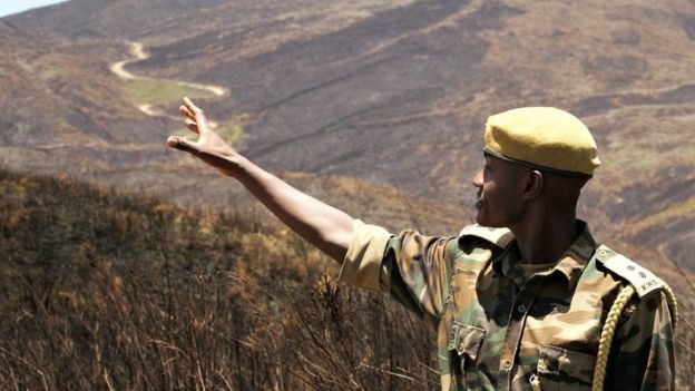 George Ombuki afisa wa idara ya wanyamapori nchini Kenya