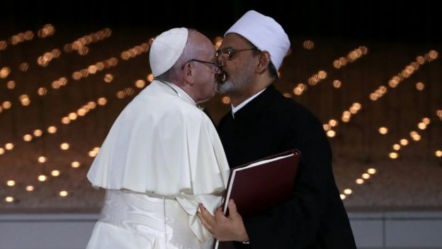 Папа Франциск и шкйх Ахмад призвали к братсву между христианами и мусульманами
