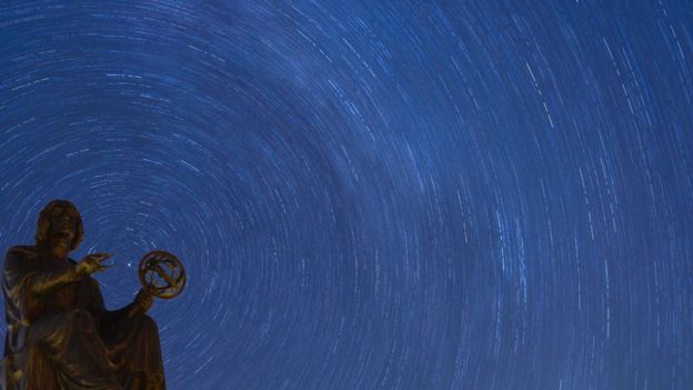 Estatua de Copérnico en Polonia