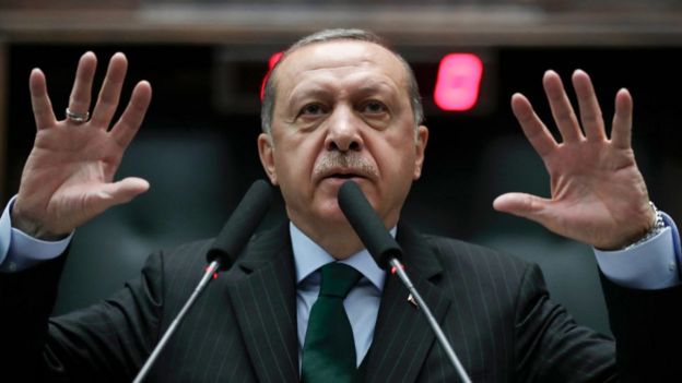 El presidente de Turquía, Recep Tayyip Erdogan.