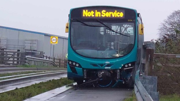 Cyclist And Driver Injured After Luton Busway Collision - BBC News