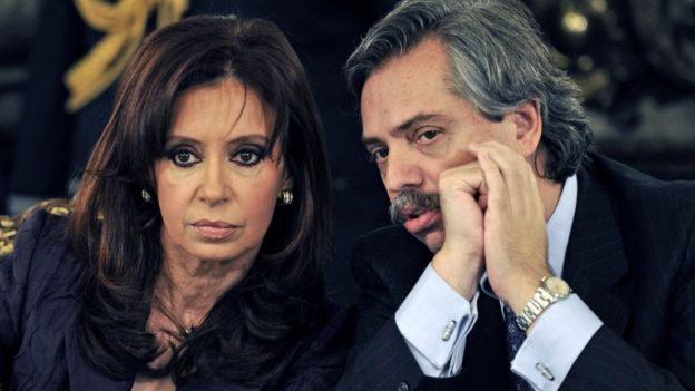 Cristina Kirchner e Alberto Fernández