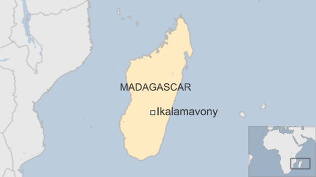 Madagascar map