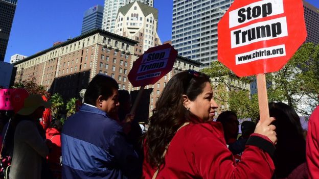 Protesta en Los Ángeles