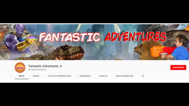 Imagen del canal de YouTube Fantastic Adventures
