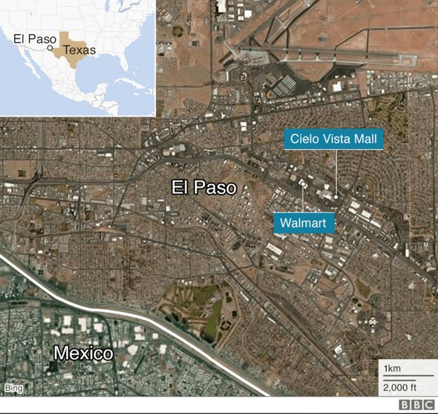 El Paso aho ubwicanyi bwabereye
