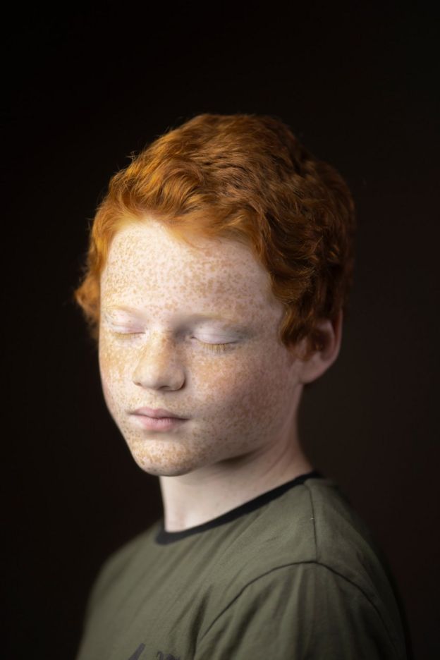 In pictures: Connecting the world's redheads - BBC News