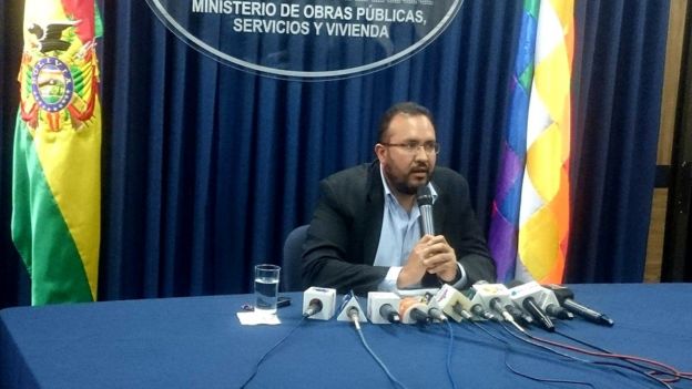 Ministro de Obras Públicas de Bolivia