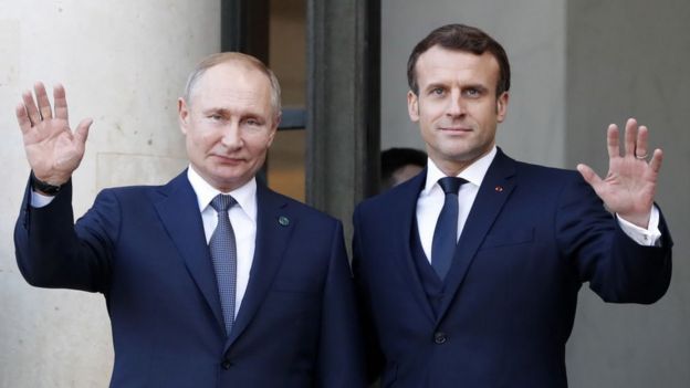 Путін і Макрон