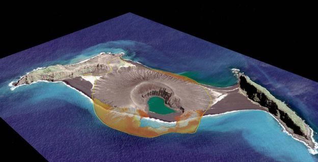 La isla en septiembre de 2017. (Foto: NASA 2017 Digital Globe)